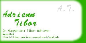 adrienn tibor business card